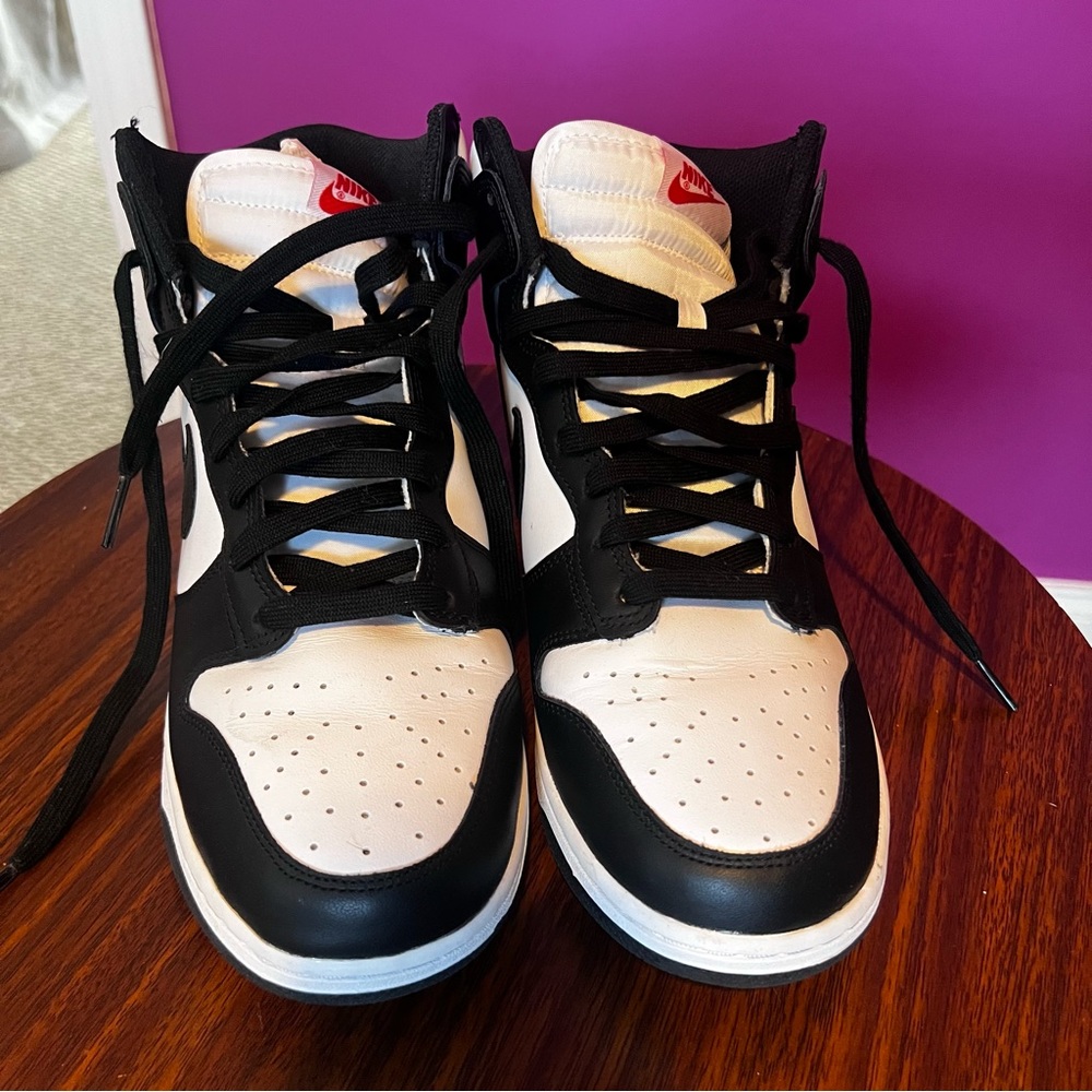 Nike Panda Dunks Hightops